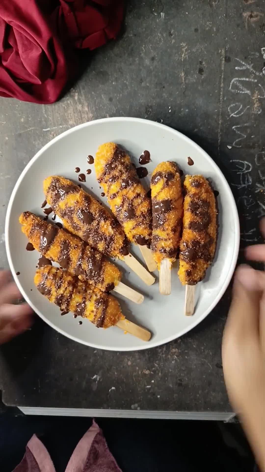 Foto langkah ke 9 dari resep Banana Satay.