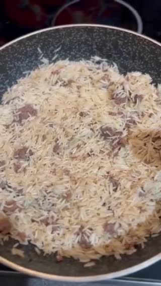 صورة لخطوة 2 من وصفة رز مبهر باللحم