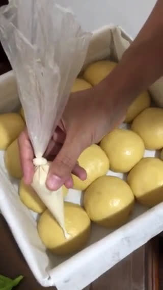 Foto langkah ke 4 dari resep Ubi Cilembu BUN 🍠🥯🍠.