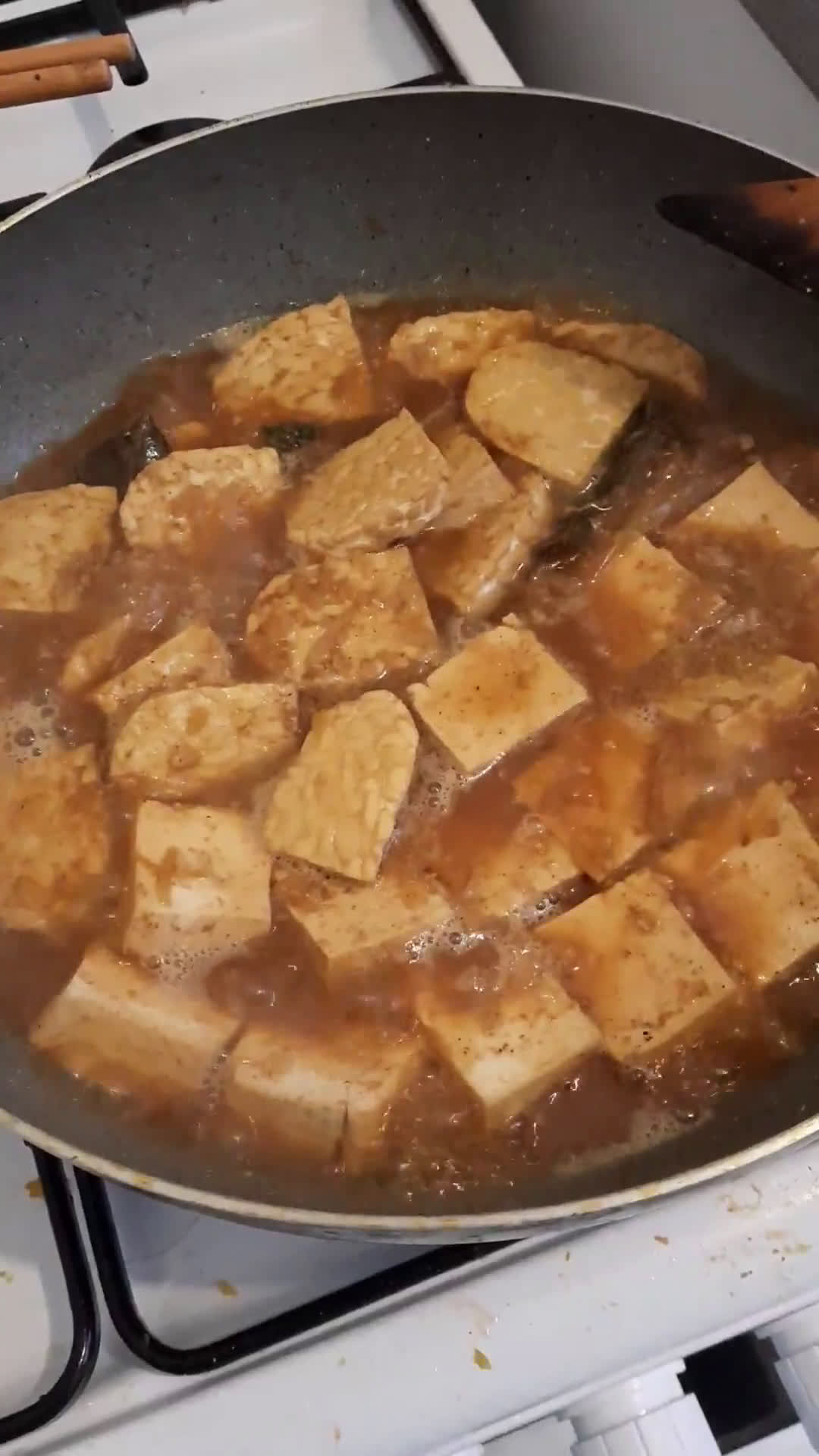 Foto langkah ke 6 dari resep Tempe dan Tahu Bacem.