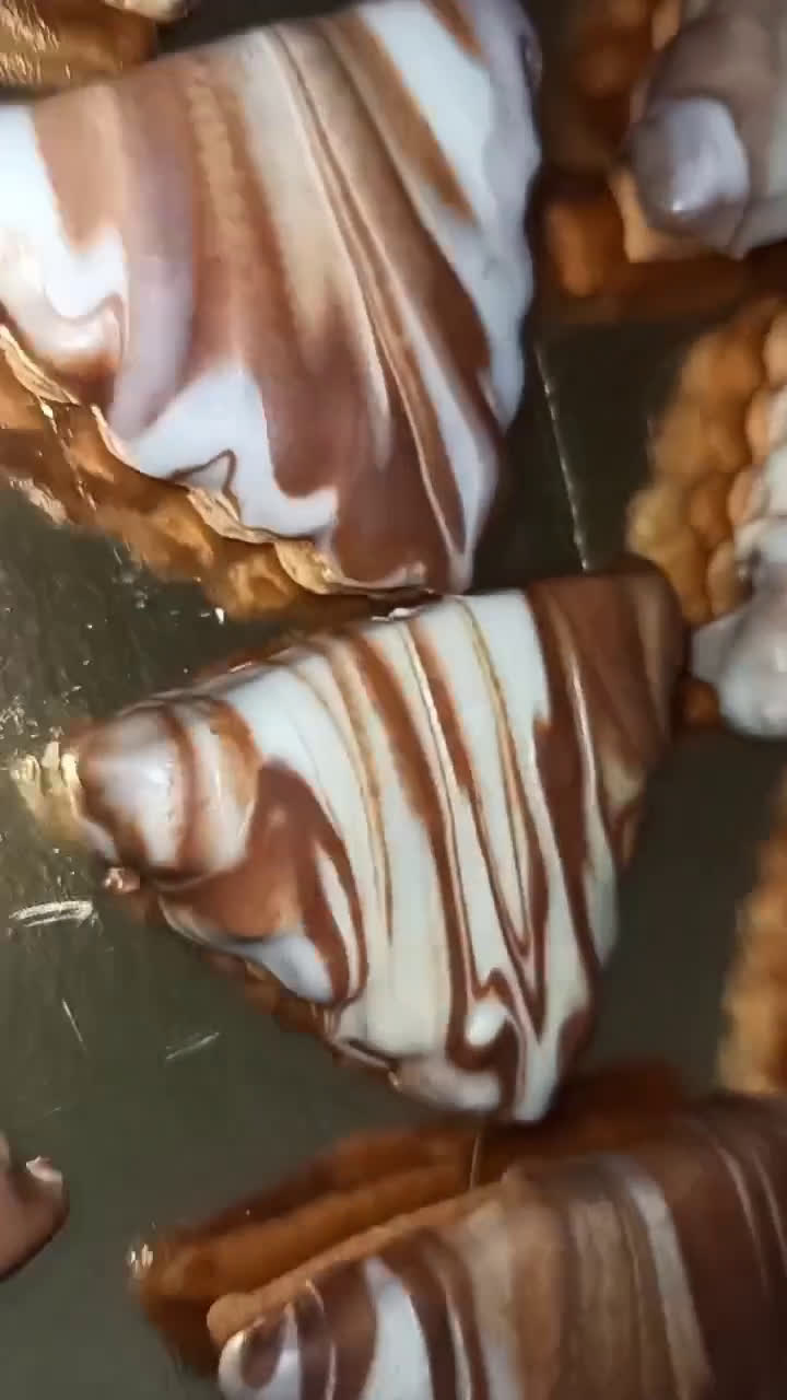 صورة لخطوة 22 من وصفة حلوة الرخام 🥟🍫🥟