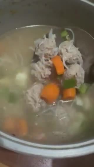 Foto langkah ke 3 dari resep Bakso Rambutan.