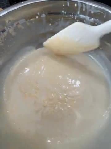 A picture of step 4 of Cassava Cake.