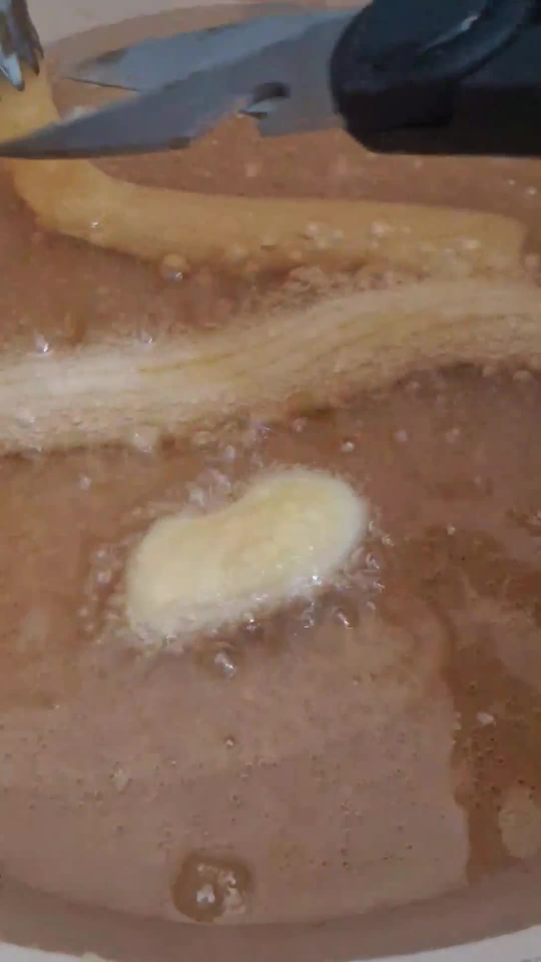 Foto langkah ke 5 dari resep Churros dengan Taburan dan Saus Chocolate ✨️.