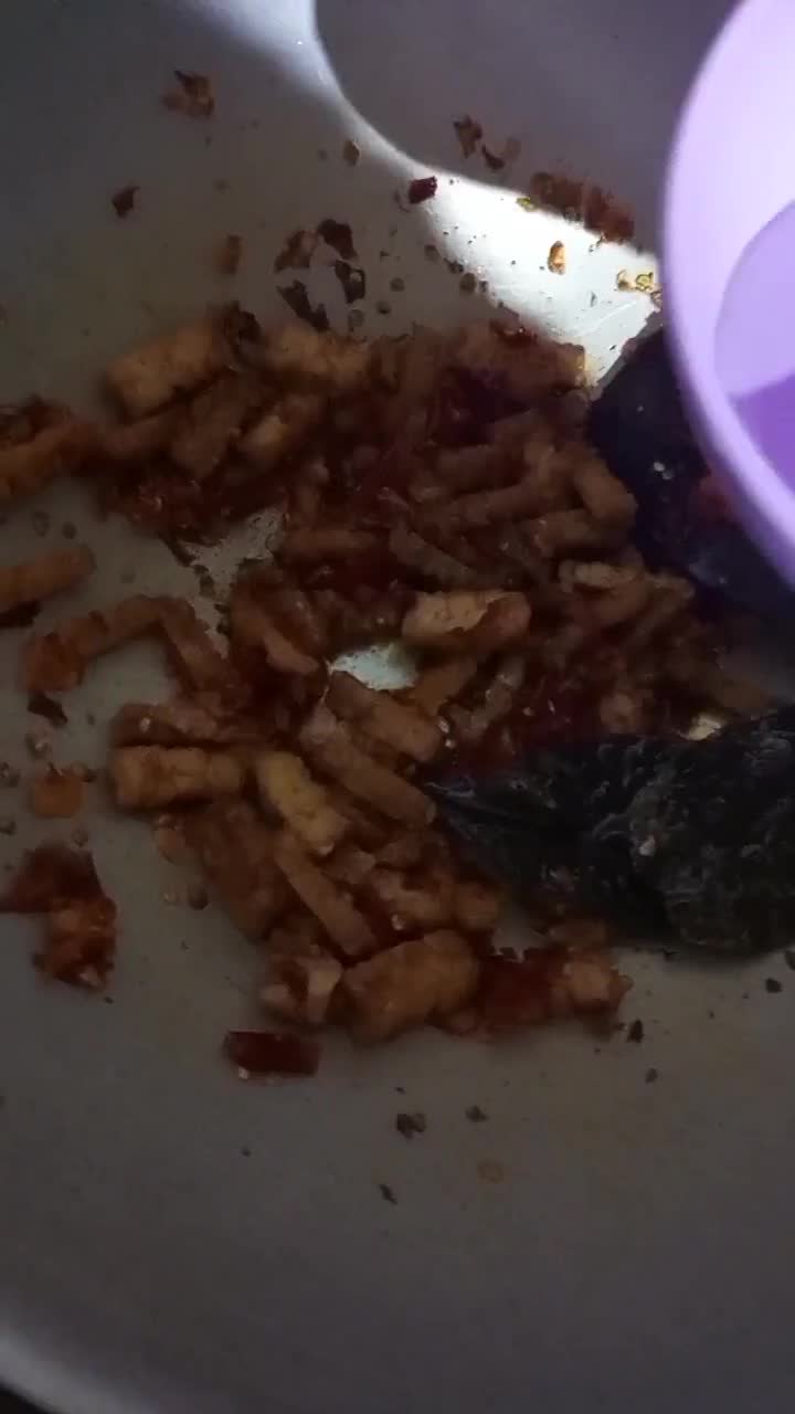 Foto langkah ke 2 dari resep Tumis Pare Tempe Tauge.
