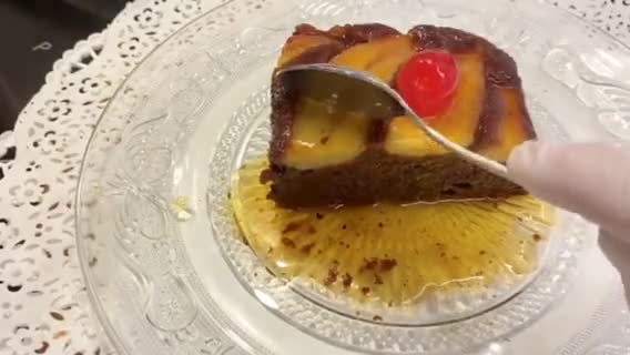 Foto del paso 14 de la receta: Pastel de chocolate con plátano caramelizado