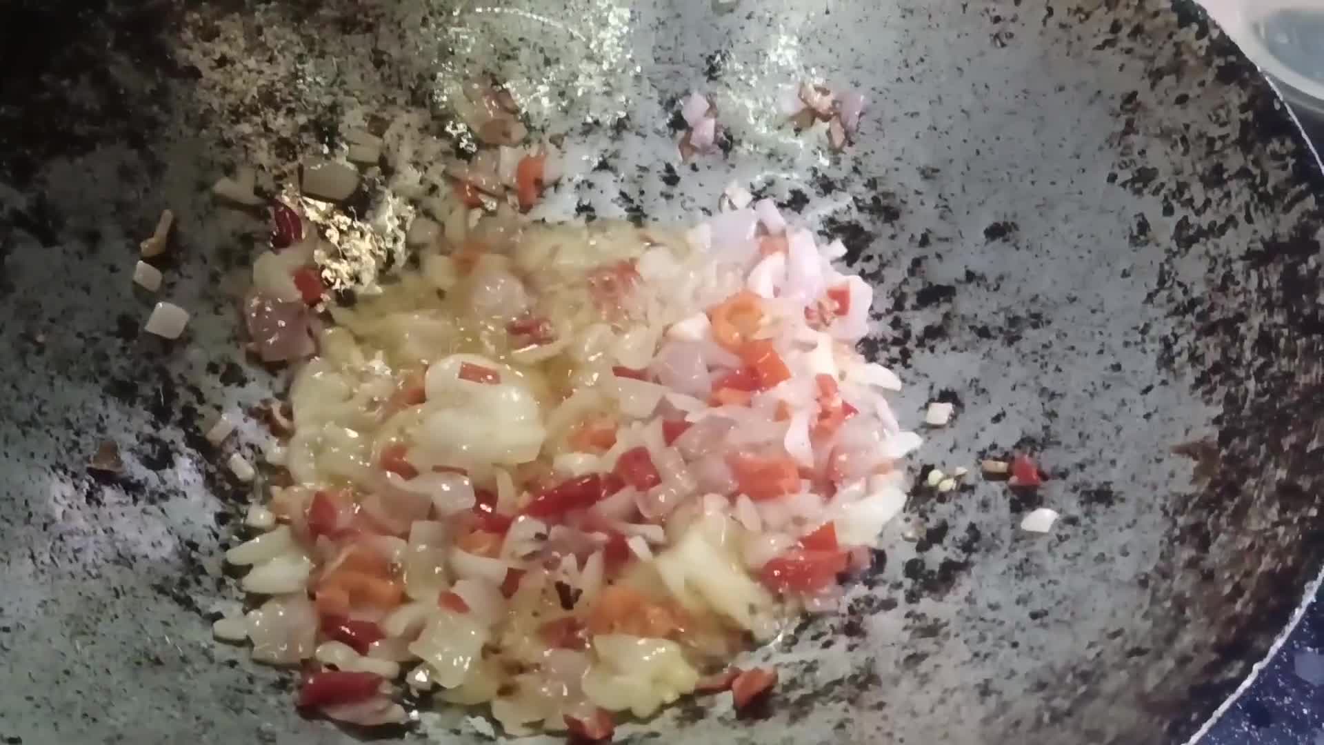 Gambar langkah 1 resipi 9:7:23 - Roti berinti telur.