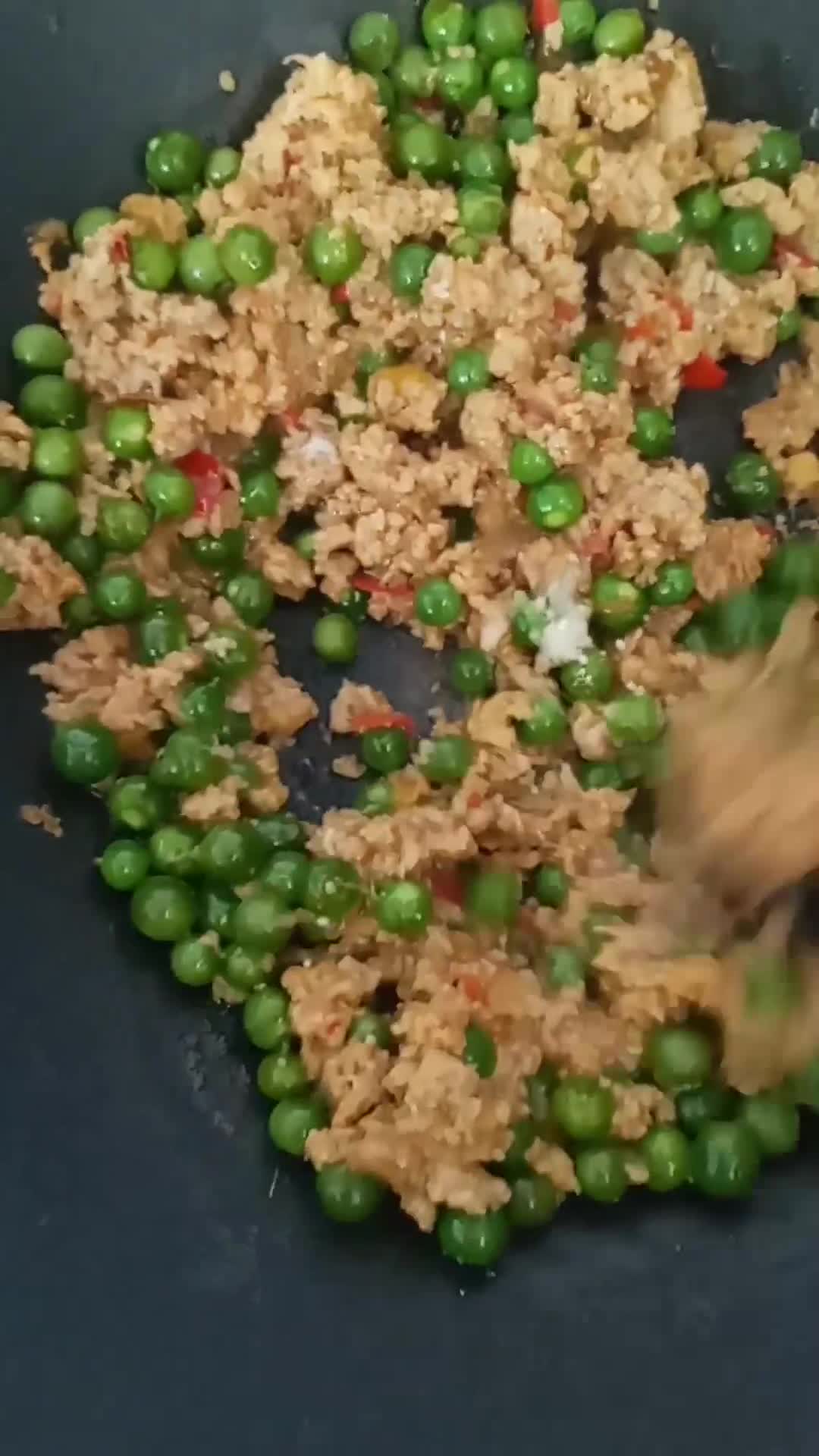 Foto langkah ke 3 dari resep Ulukutek Oncom Leunca.