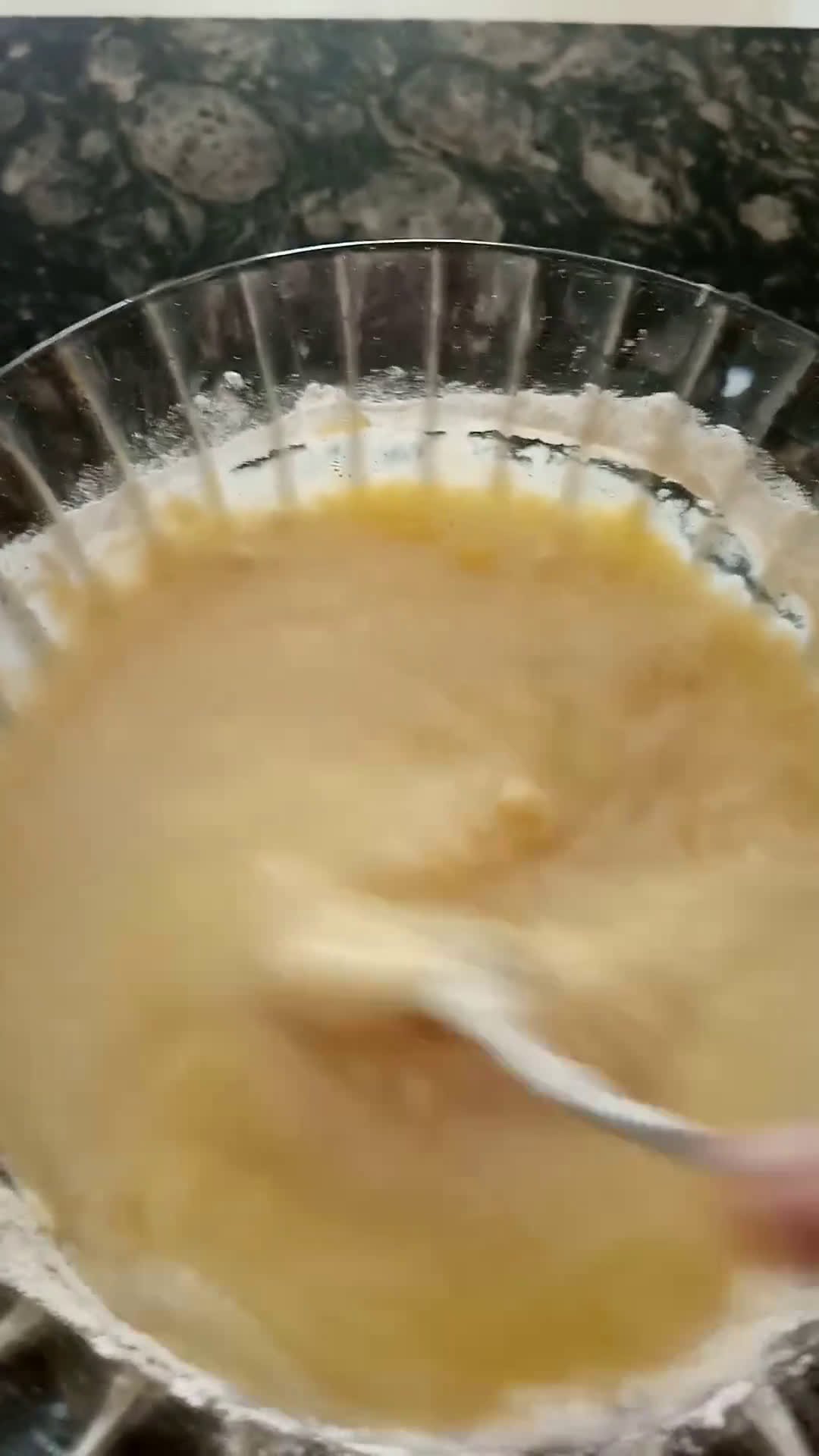 A picture of step 2 of Waffle with Ice cream.