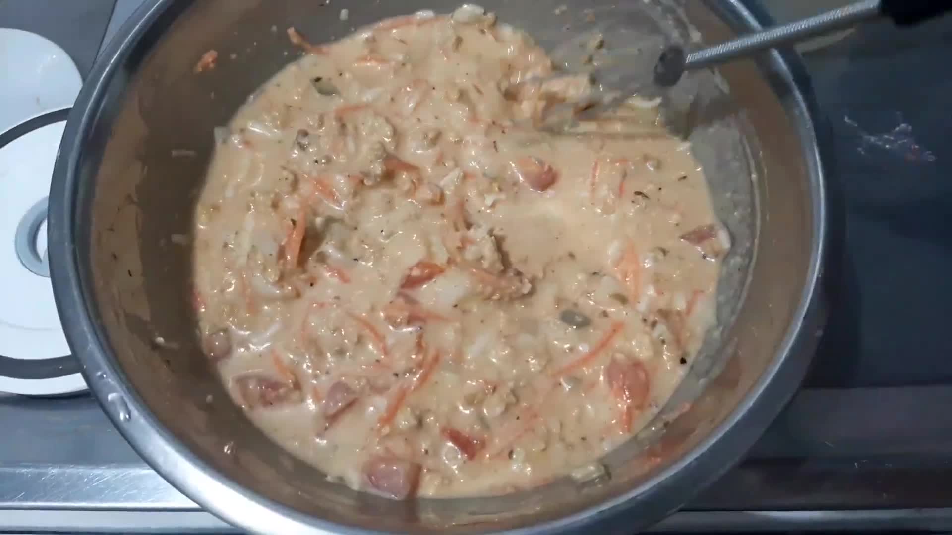 Foto do passo 2 de Empadinha fit de frango