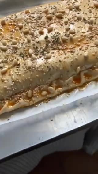 Foto del paso 9 de la receta: Hojaldre de verdura asada, jamón y queso