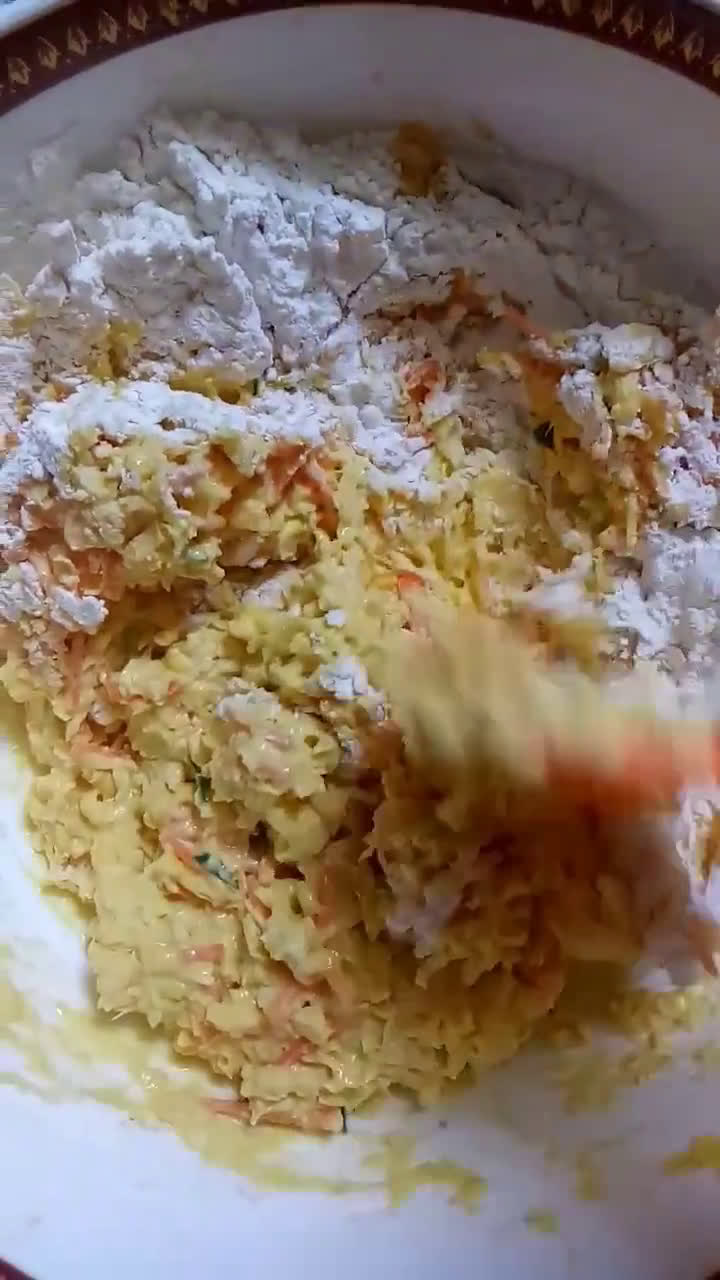 Foto langkah ke 3 dari resep Empal Jagung Wortel.