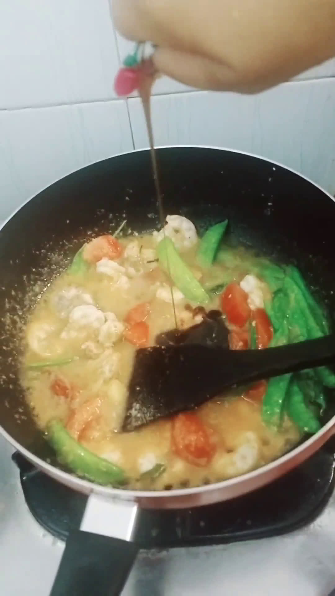 Foto langkah ke 5 dari resep Brokoli Siram Saus Tiram.