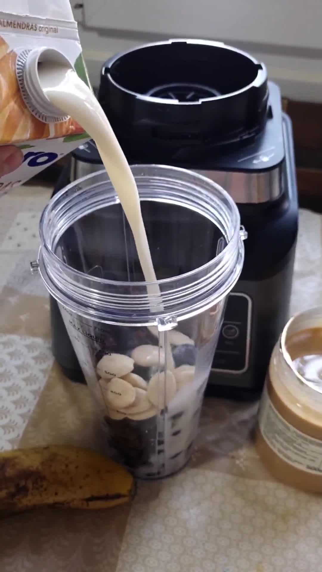 Foto del paso 2 de la receta: Blue Ninja Smoothie🫐🫐
