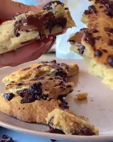 Foto del paso 3 de la receta: Mega cookie sin gluten en airfryer