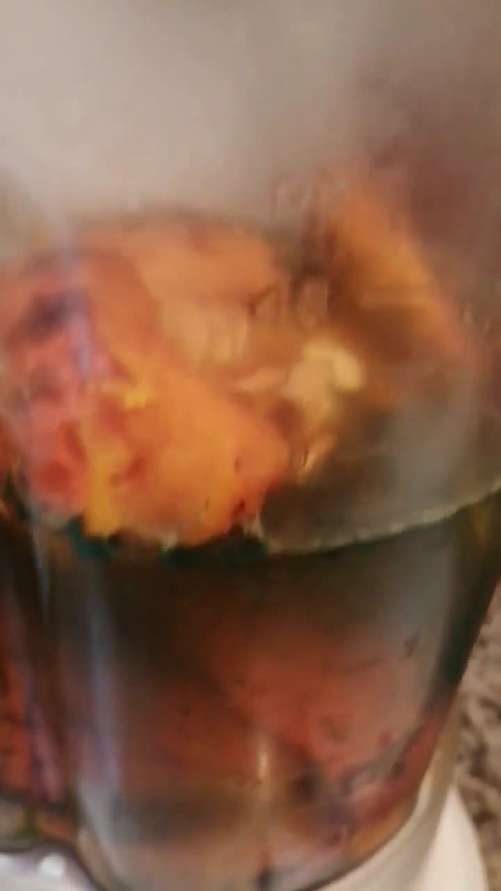 Une image de l'étape 5 de Soupe potimarron noix de muscade 🌶️.