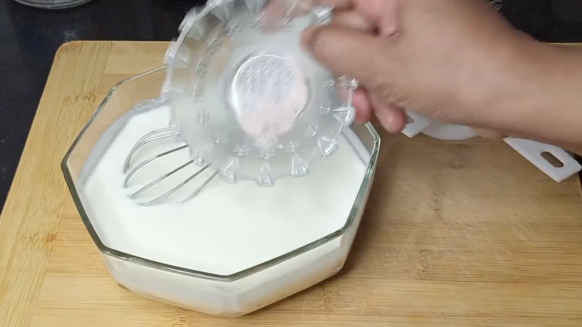 A picture of step 8 of Super soft dahi bhalla (iftar special).