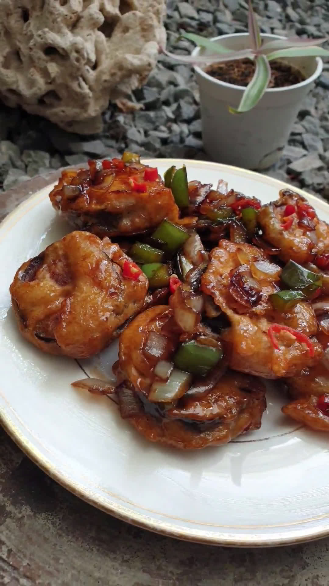 Foto langkah ke 7 dari resep 31.Terong Crispy Ala Resto.