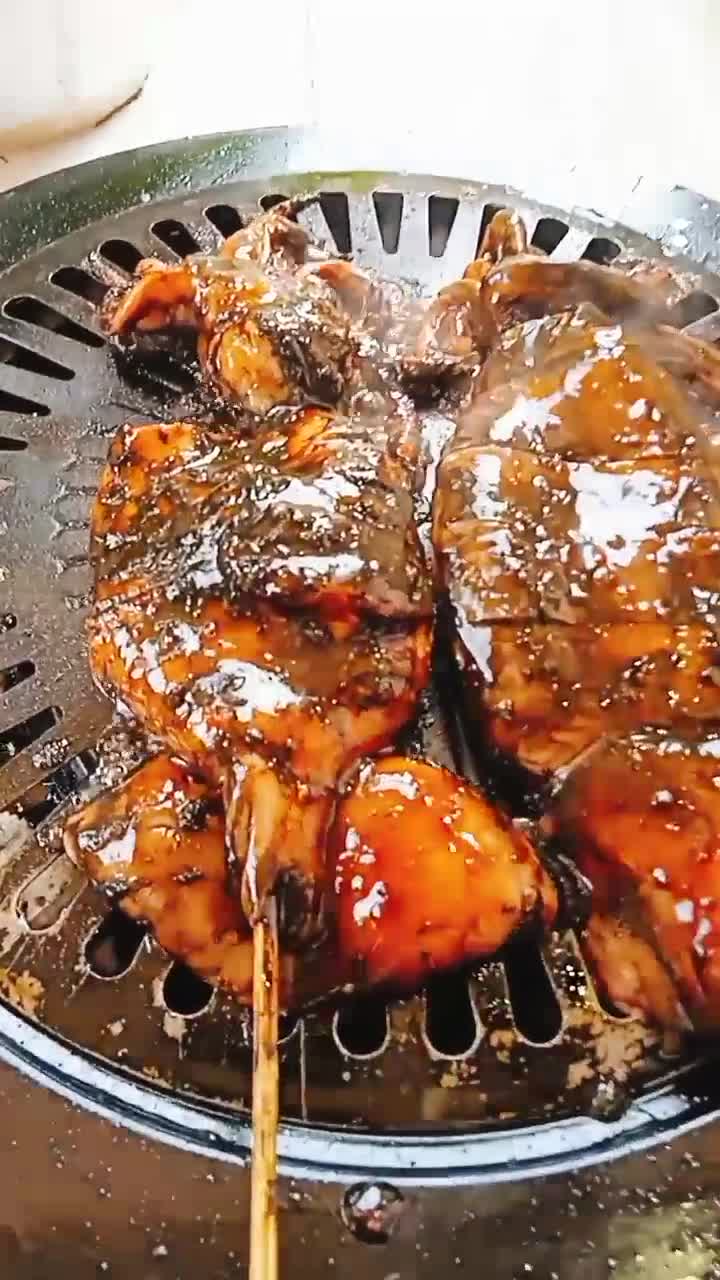 Foto langkah ke 6 dari resep Cumi-cumi bakar.