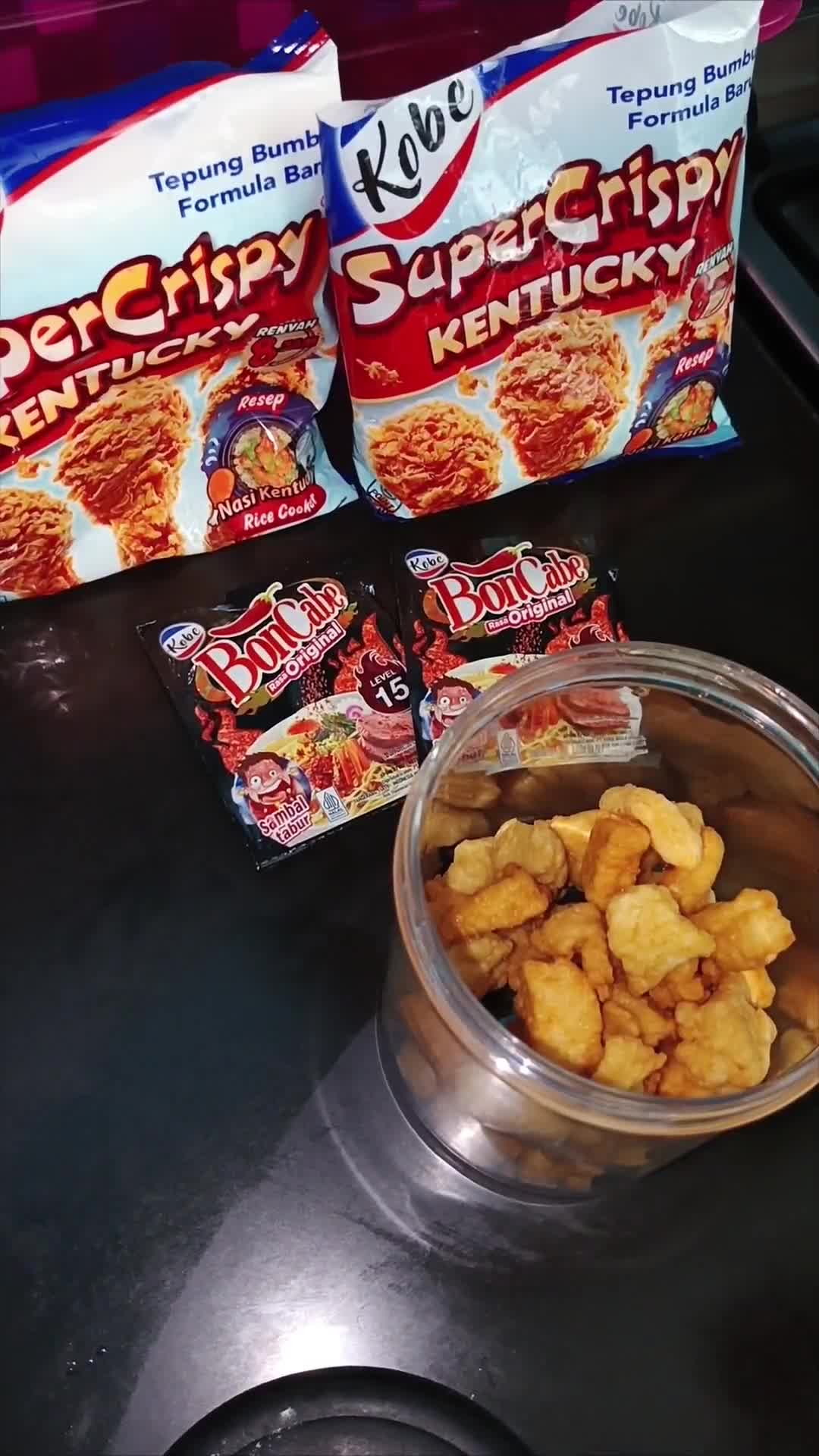 Foto langkah ke 5 dari resep Ayam Popcorn BonCrispy.