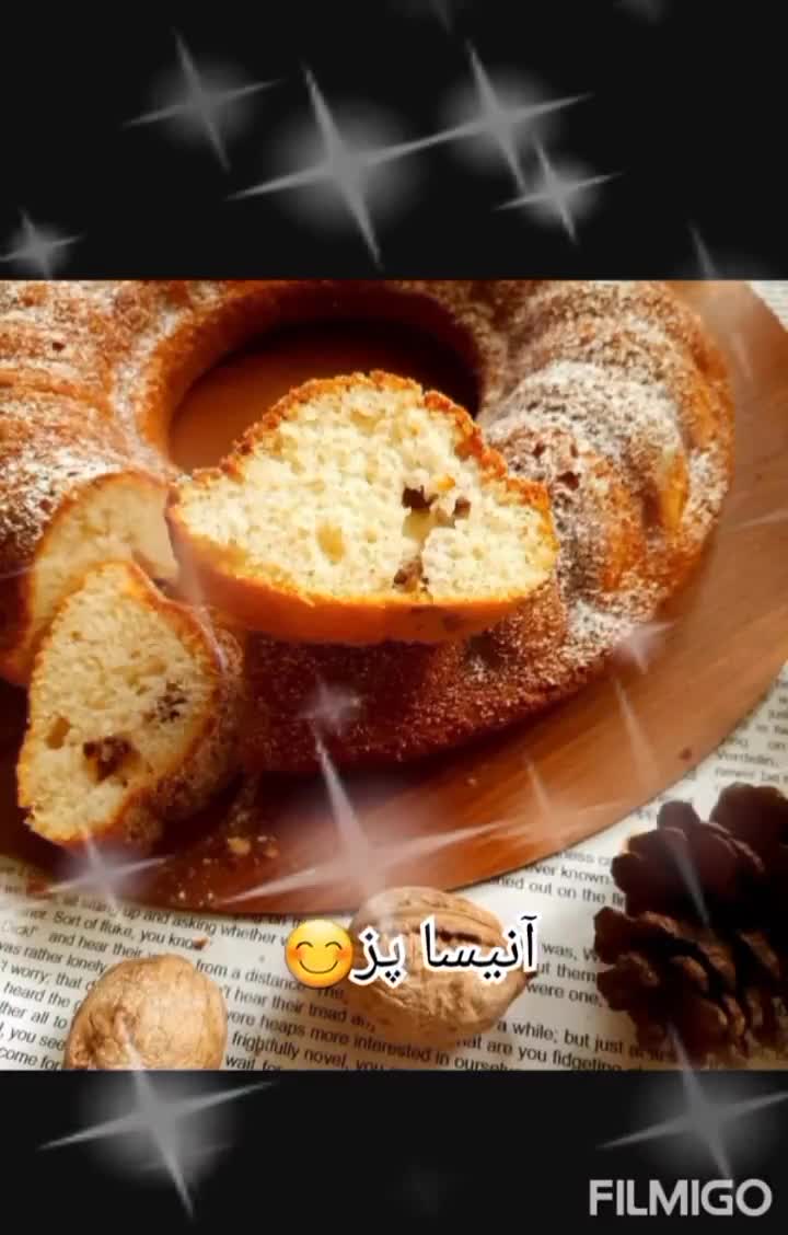 عکس مرحله 1 از دستور 🌸کیک وانیلی🌸
