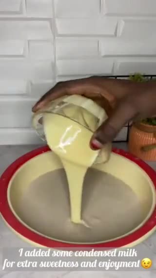 A picture of step 2 of Coconut and date drink.