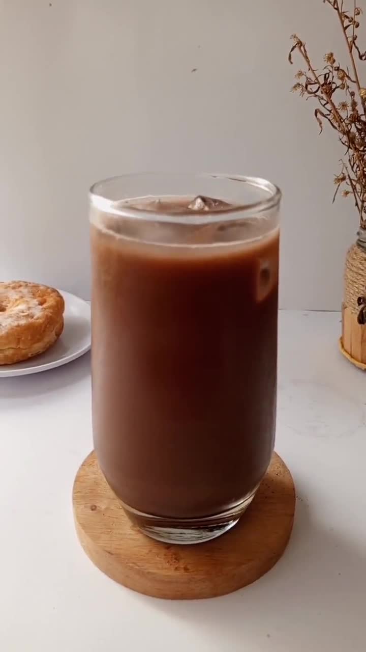 Foto langkah ke 3 dari resep Es Cokelat.