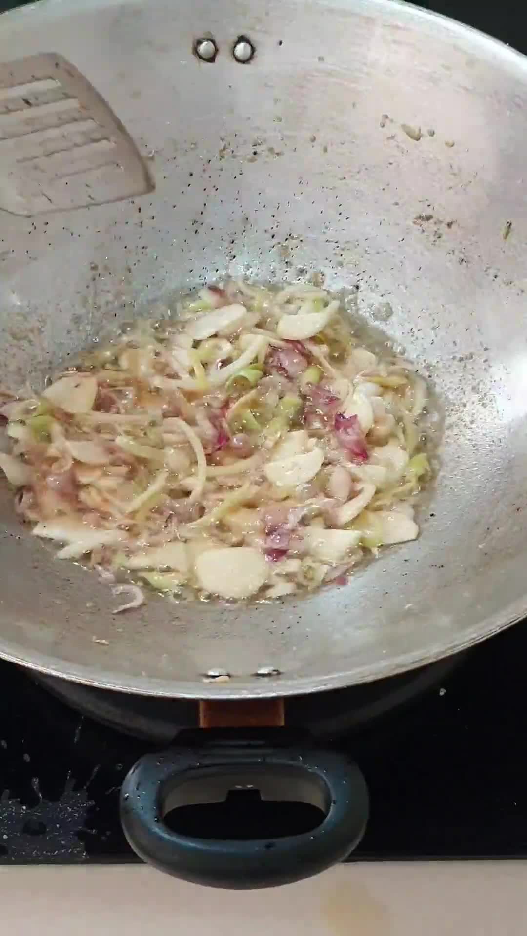 Foto langkah ke 4 dari resep Teri Bunga Kecombrang.