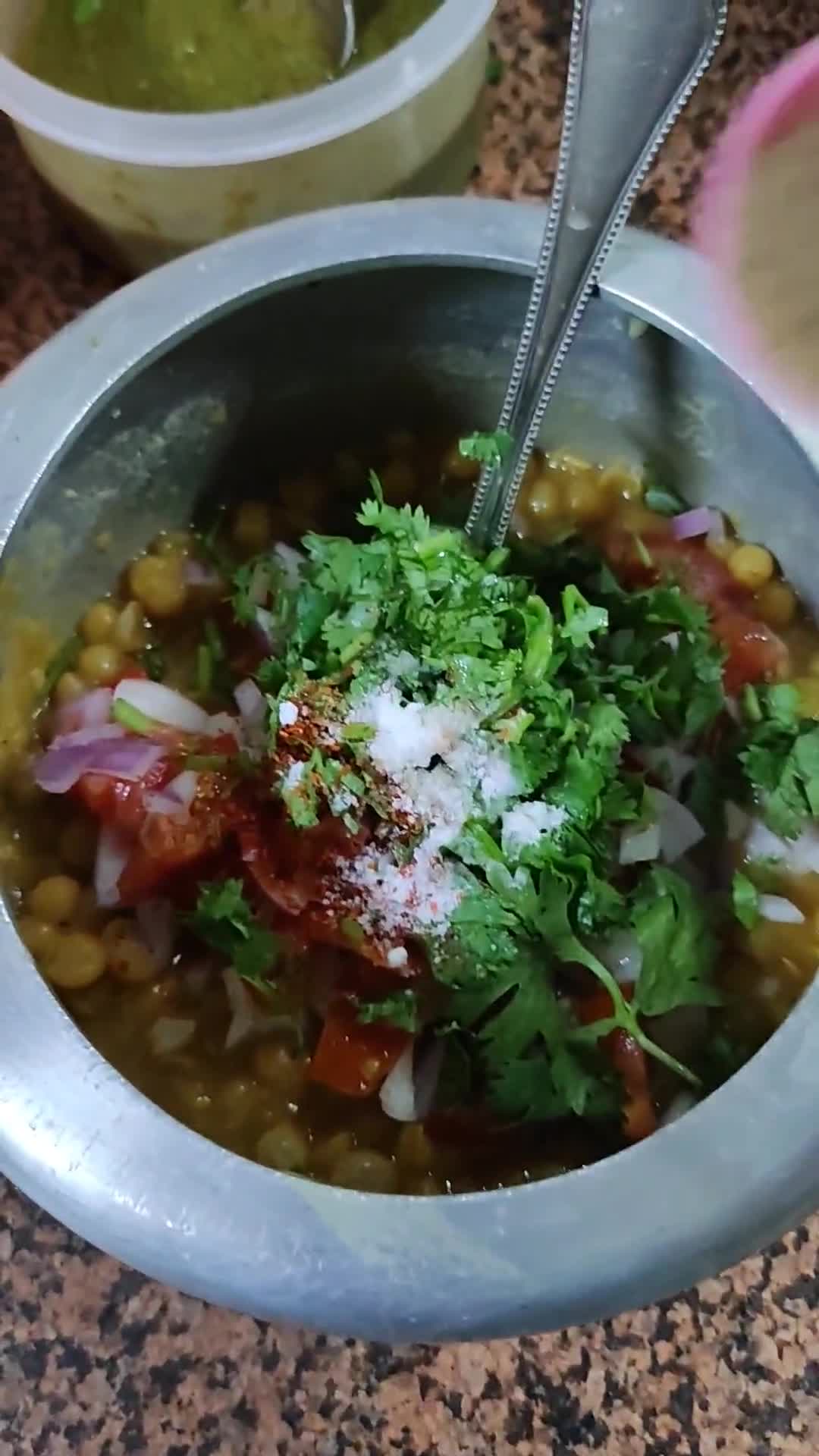 मटरा चटनी वाले (Chutney Wale Matra Recipe in Hindi) रेसिपी चरण 3 फोटो