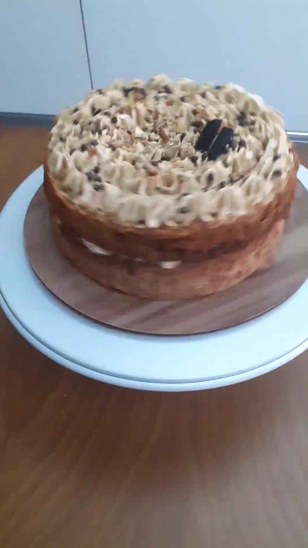 عکس مرحله 1 از دستور کیک نسکافه ای 😋