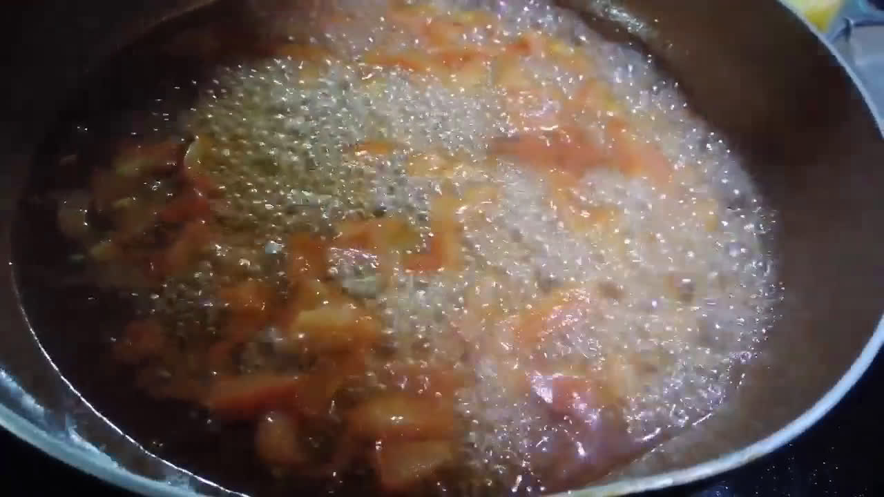 Gambar langkah 2 resipi (6/3) Ayam Sos & Kerabu Mangga.