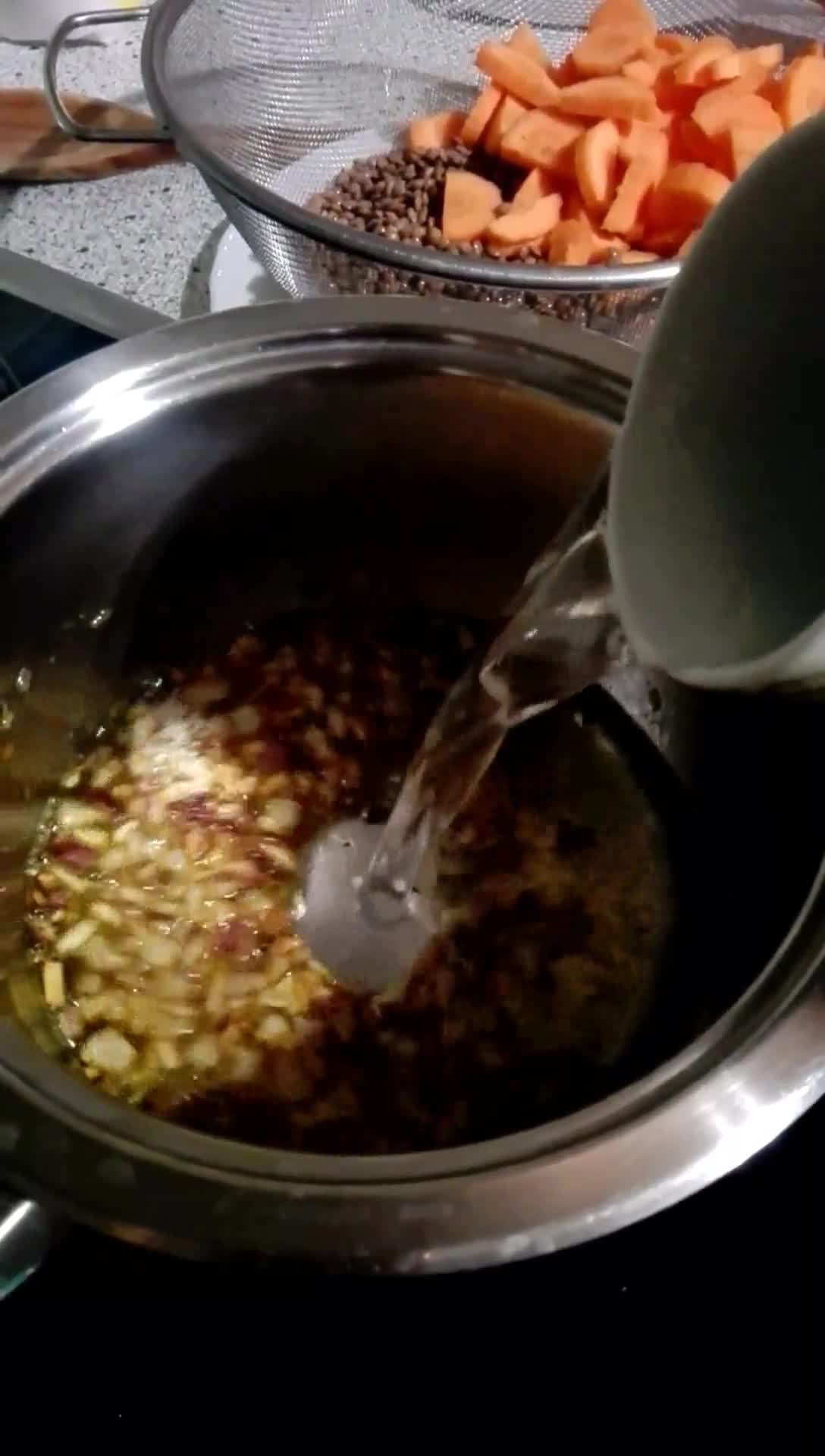 Foto del paso 4 de la receta: Lentejas veganas exprés