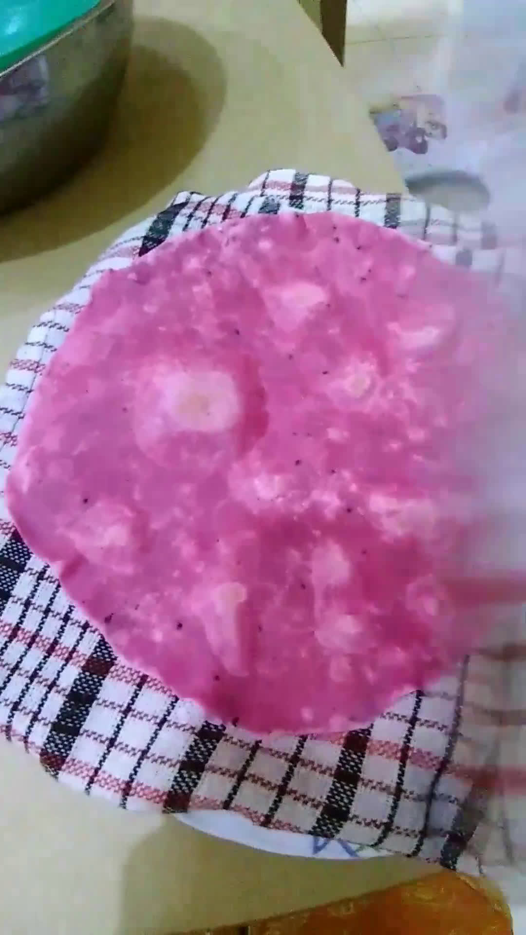 Foto langkah ke 7 dari resep Dragon Fruit Tortila / Kebab Homemade.