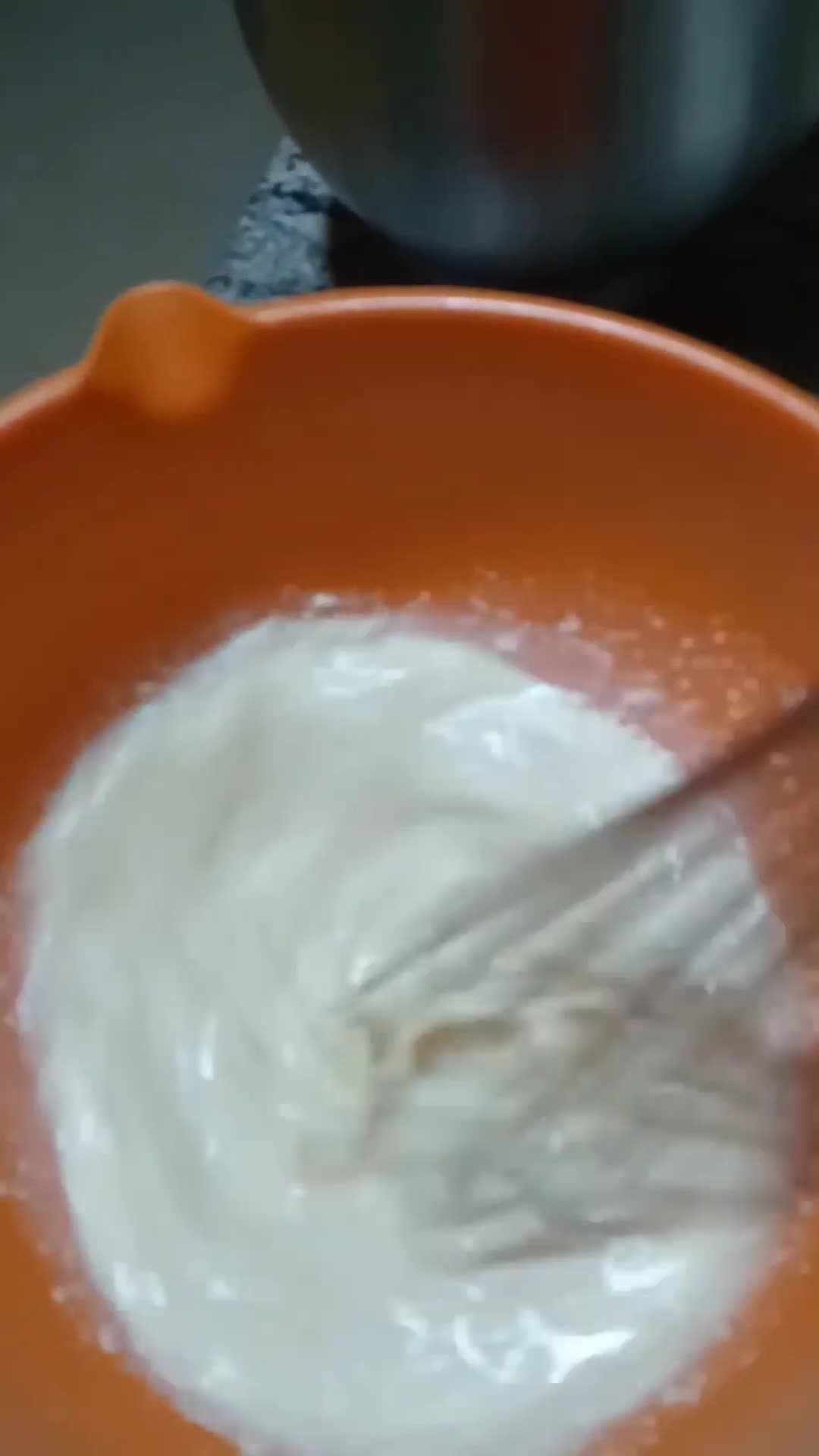 A picture of step 1 of Spiral bread rolls.