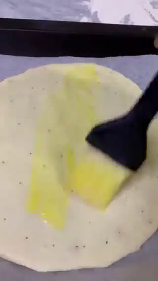A picture of step 11 of Focaccia with stuffed chicken.