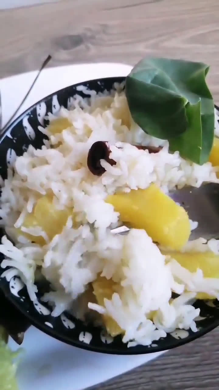 Une image de l'étape 12 de Saumon 🦈en papillote de feuilles 🍌de bananier.
