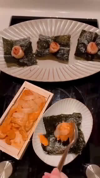 海膽干貝三明治的食譜步驟2照片