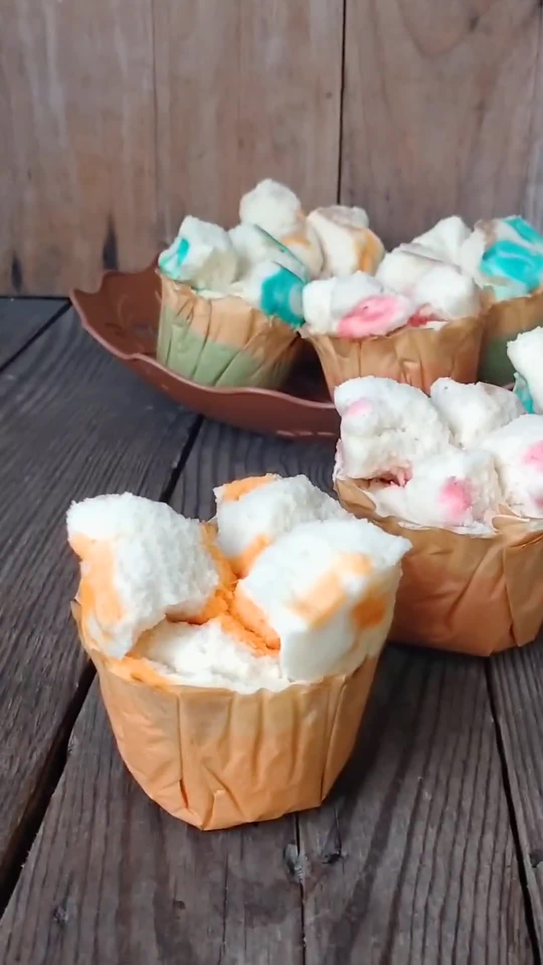 Foto langkah ke 6 dari resep Bolu Kukus Mekar - ala Steam Cake Thailand.