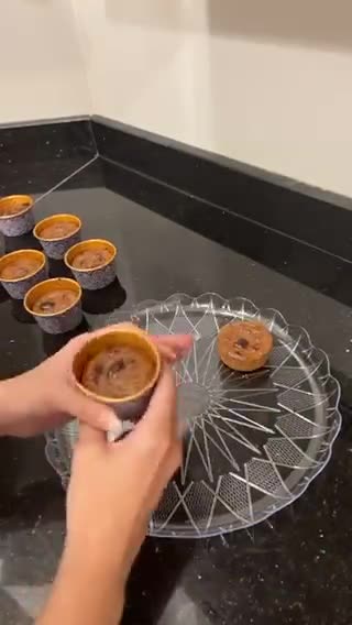 صورة لخطوة 7 من وصفة ميني تشيز كيك بالنوتيلا 🌰🍫