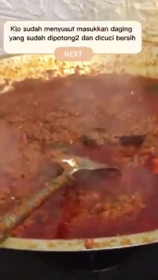 Foto langkah ke 3 dari resep Rendang sumatera.