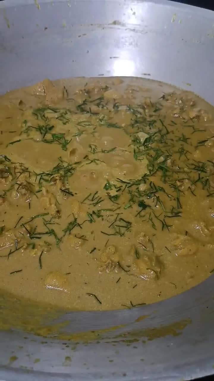 Gambar langkah 6 resipi Rendang Ayam Cili Padi.