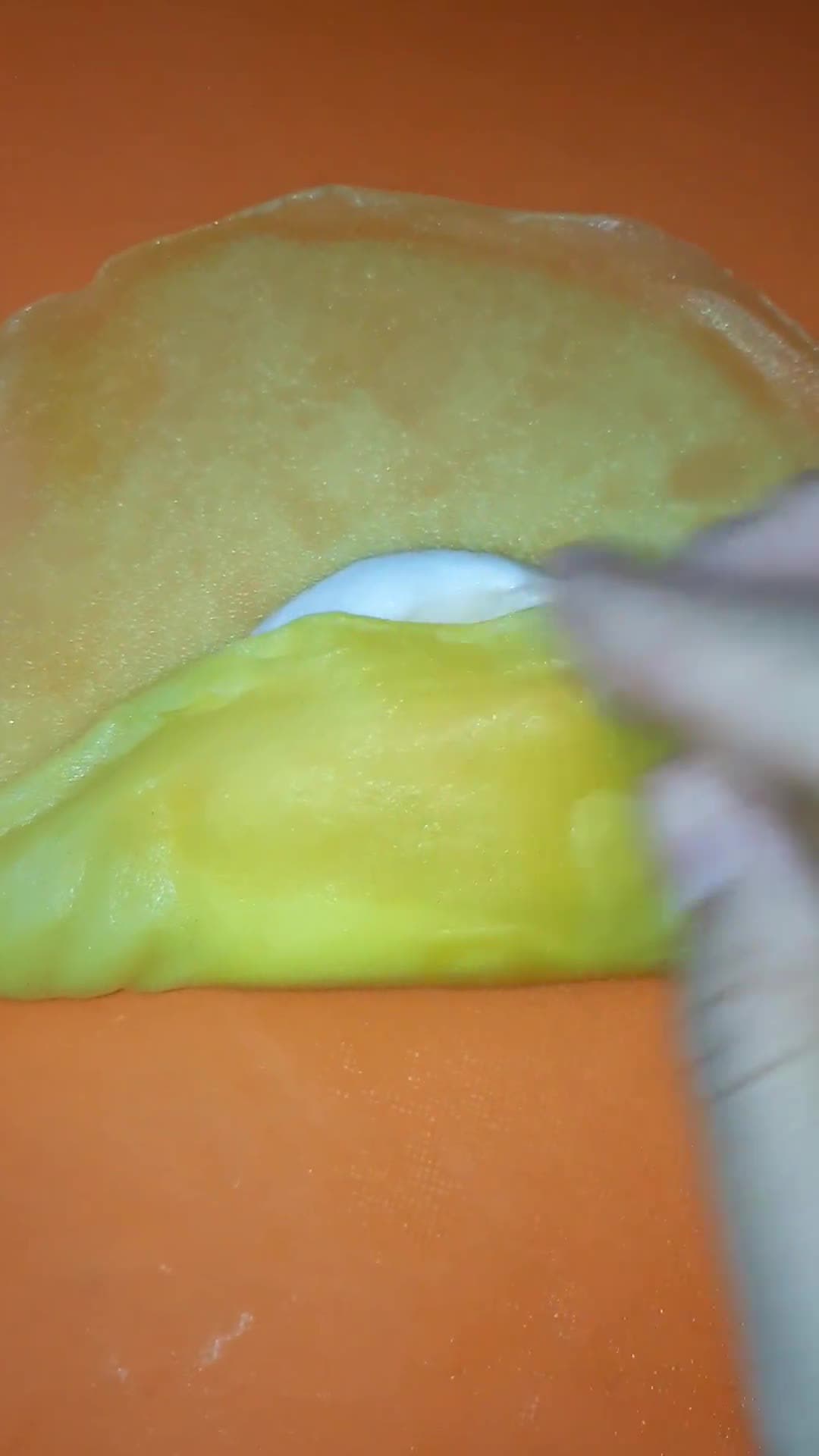 Foto langkah ke 4 dari resep Pancake Mangga.