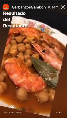Foto del paso 3 de la receta: Garbanzos con gambones