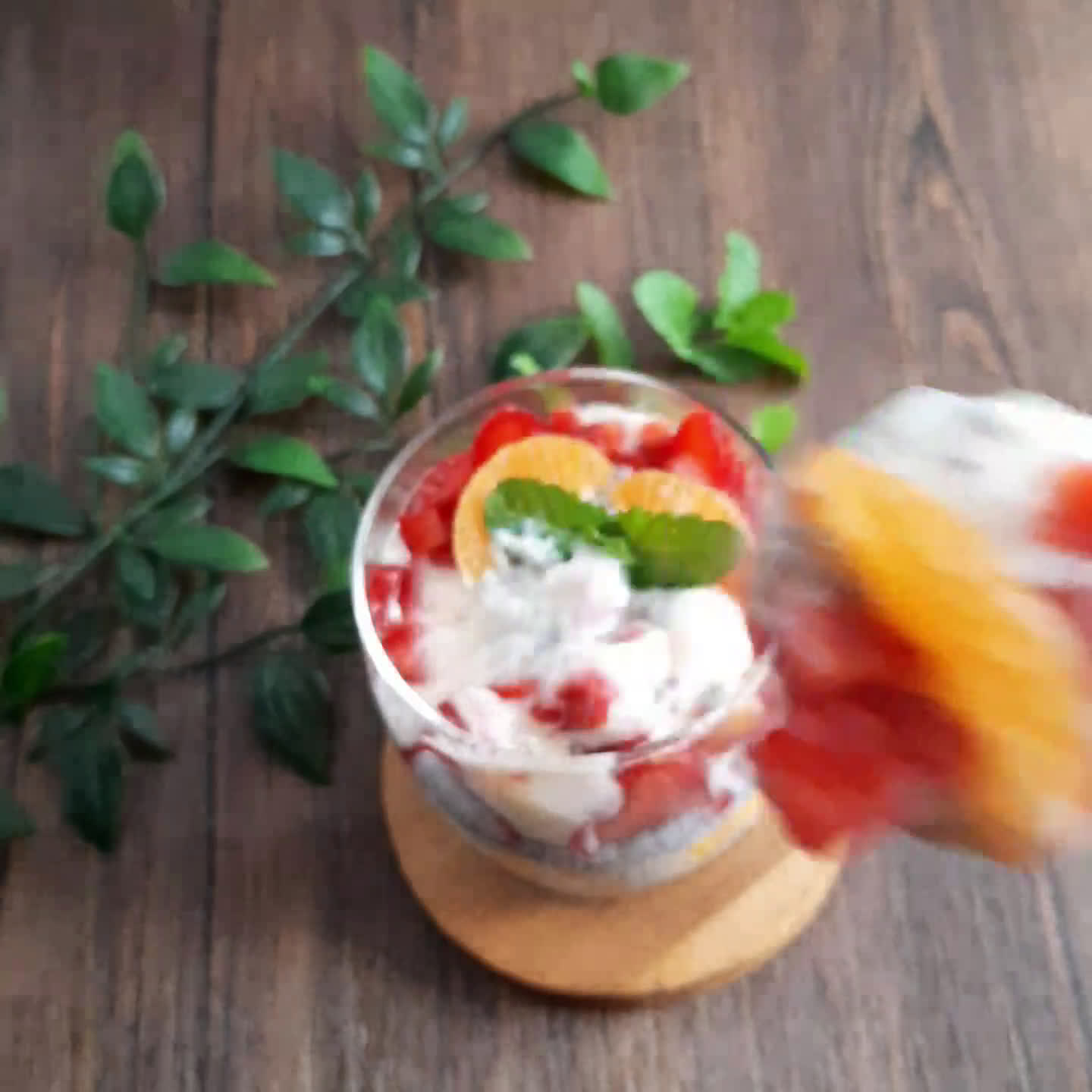 Foto langkah ke 5 dari resep Chia Seed Puding Creamy with Fruits.
