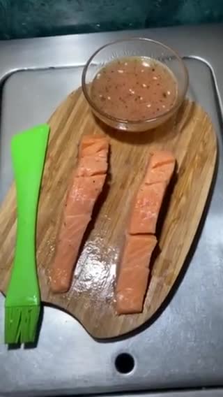 Foto del paso 1 de la receta: Salmón 🍣 a la toronja 🍊