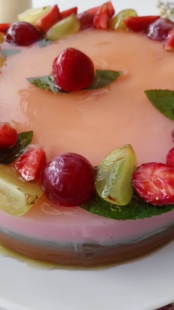 Foto langkah ke 5 dari resep Jelly Lapis Buah.