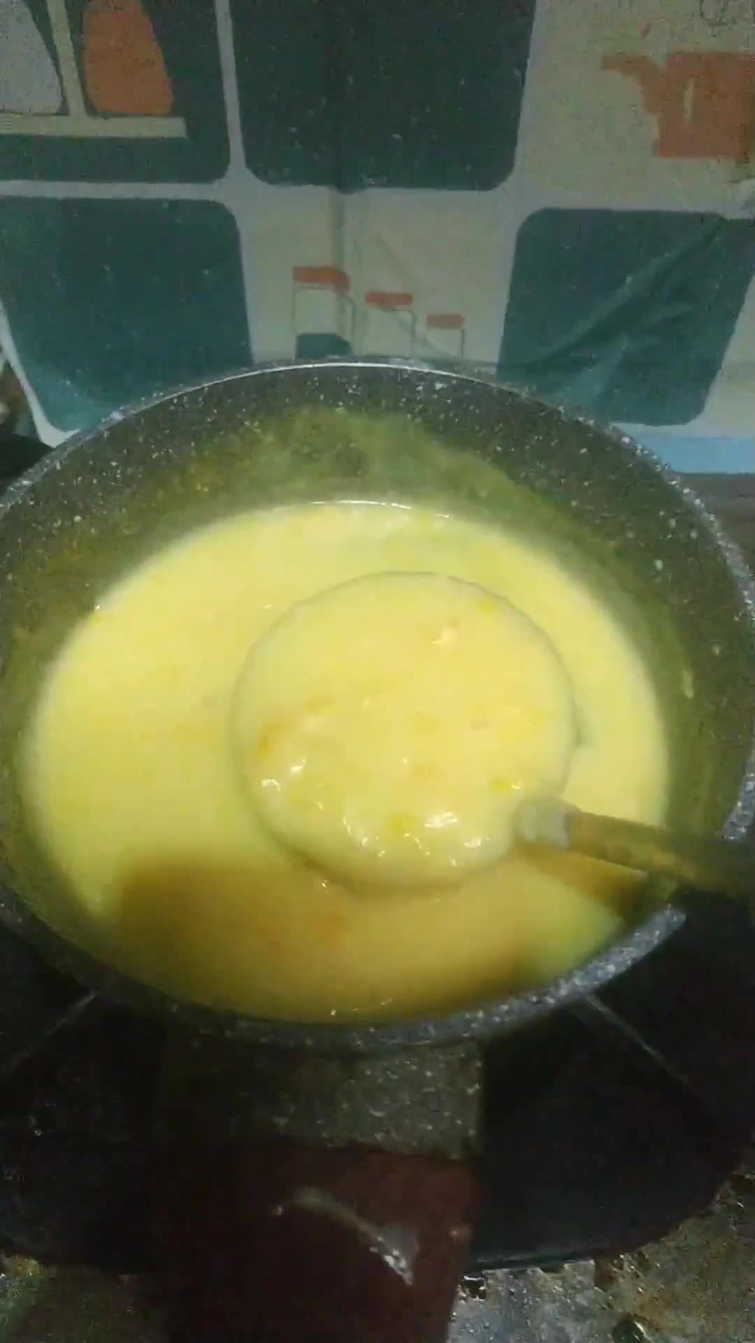 Foto langkah ke 3 dari resep 484. Bubur jagung mpasi 9+.