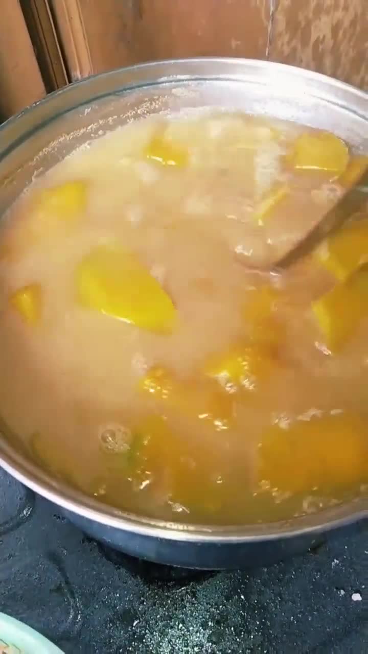 Foto langkah ke 4 dari resep Kolak Labu Kuning (Pumpkin).