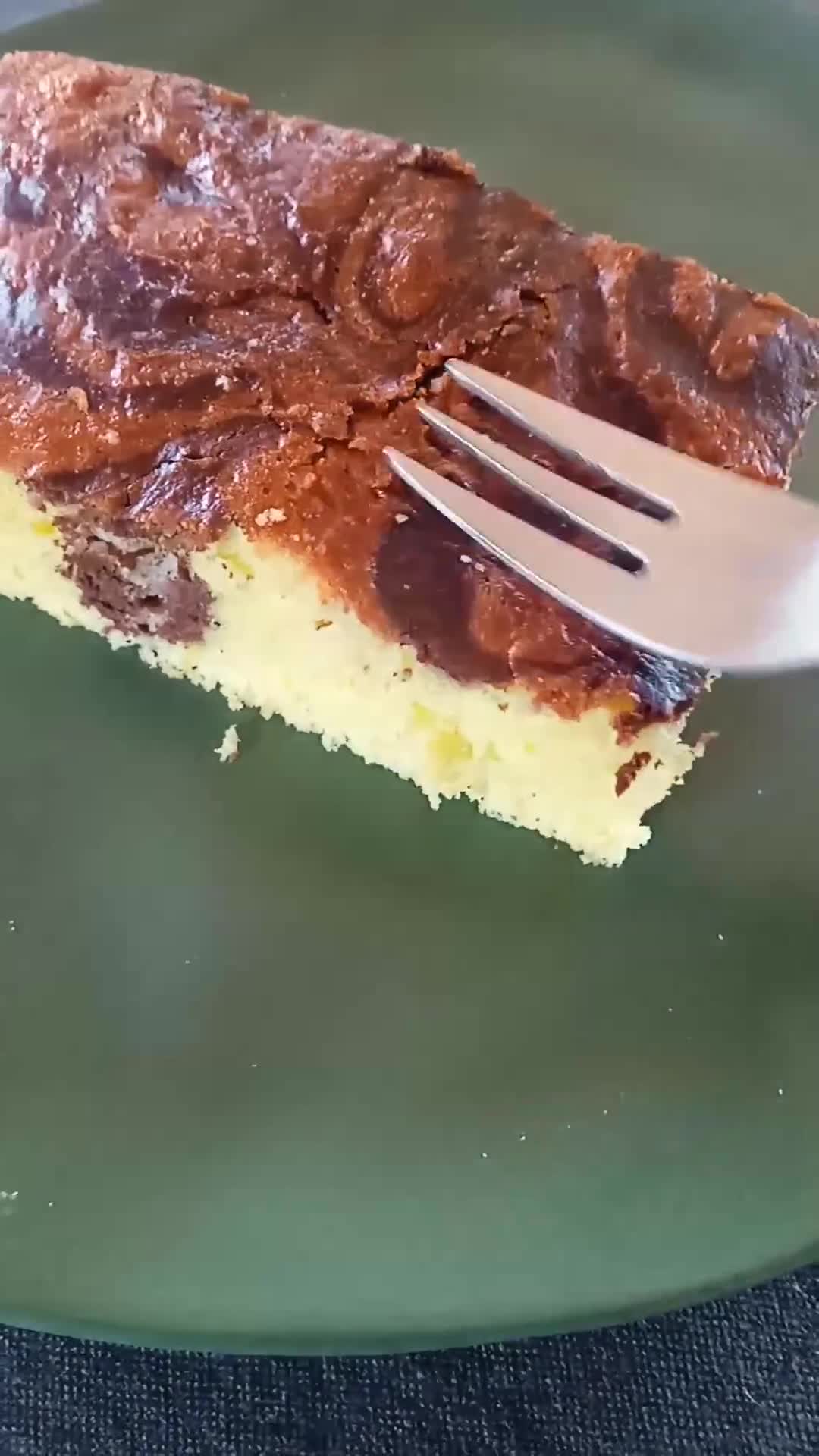A picture of step 3 of Fluffy Two-Tone Sheet Cake with Orange Aroma 🍊🍊.