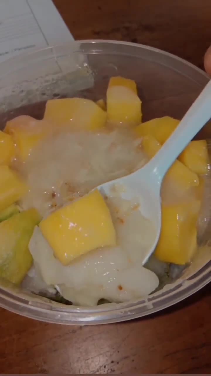 Foto langkah ke 5 dari resep Manggo Sticky Rice.